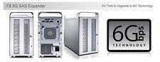 iStoragePro iT8 6G SAS Expander MiniSAS 8 Bay Tower 0TB RAID 6GB/s SATA 3 III